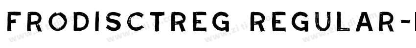 FrodiSCTReg Regular字体转换